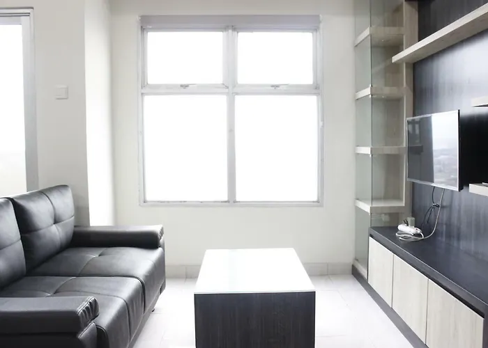 Apartemen 61 m² dengan 2 kamar tidur dan 1 kamar mandi pribadi di Buahbatu